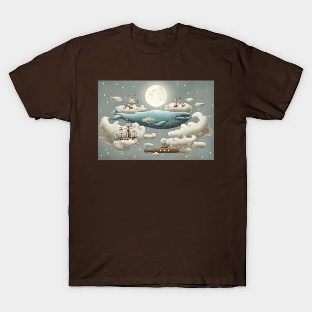 Ocean Meets Sky option T-Shirt by Terry Fan